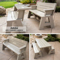 🎉Convert-a-Bench Gen II XL Designer Series Bench-to-Table,Buy 1 get 1 free