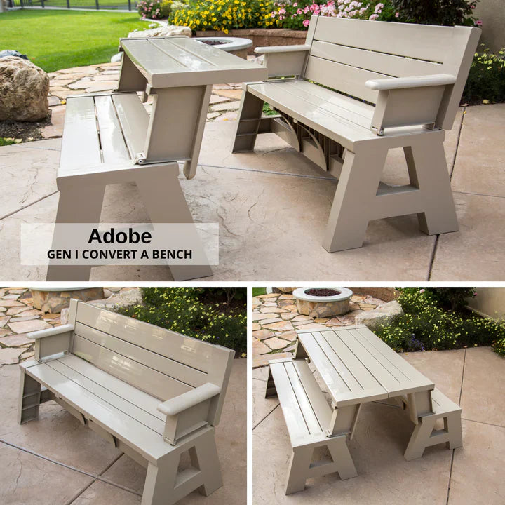 🎉Convert-a-Bench Gen II XL Designer Series Bench-to-Table,Buy 1 get 1 free